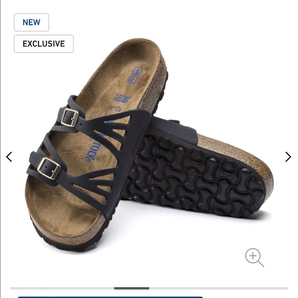 Birkenstock Granada Nubuck Leather - basically new